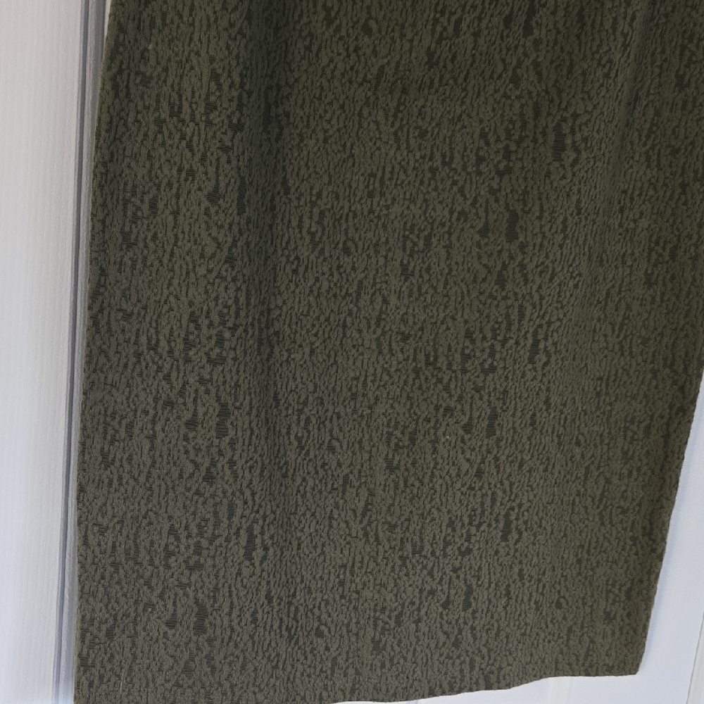 Elegant Olive Cassie Pencil Skirt- Large - Picture 4 of 8